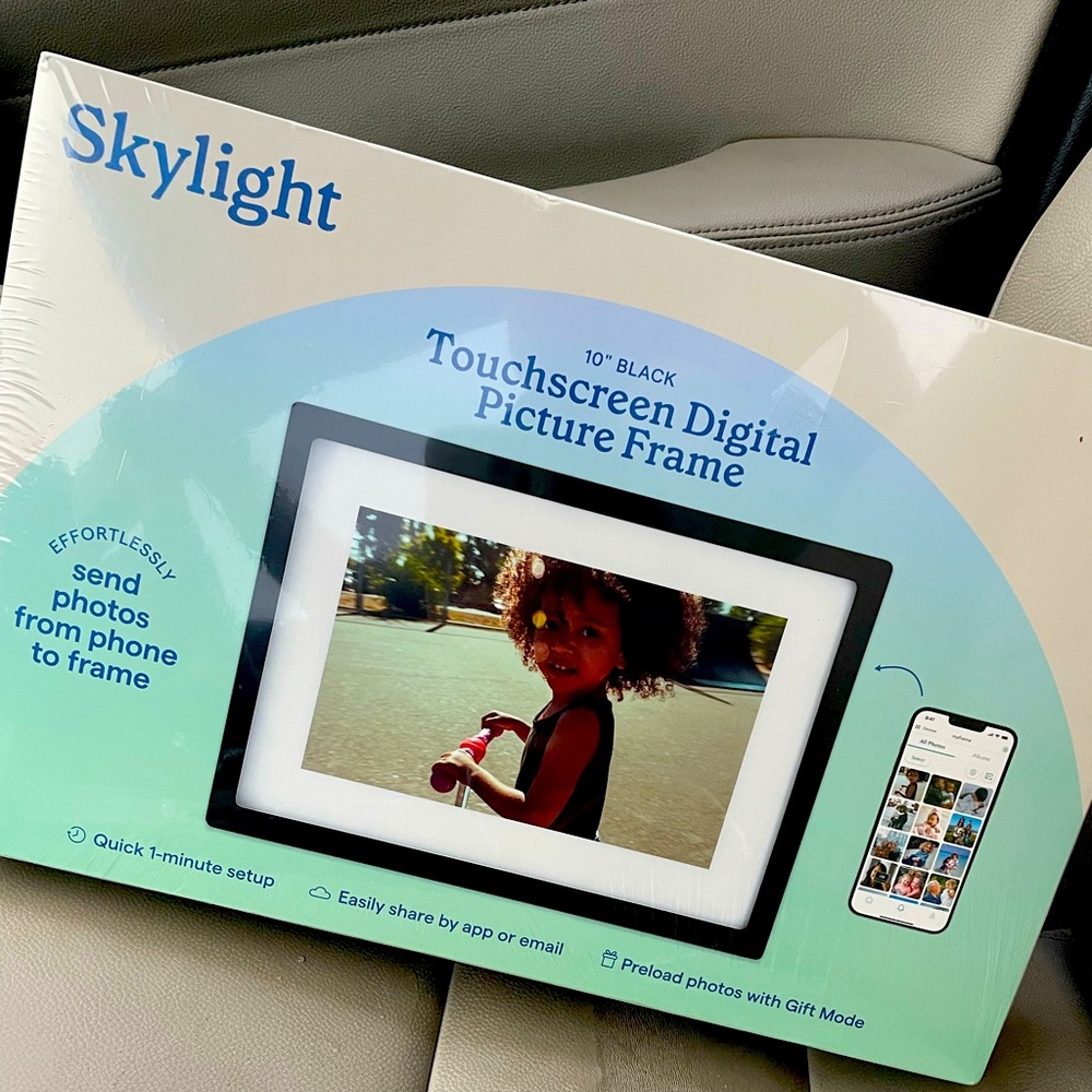 Skylight frame. Never opened!